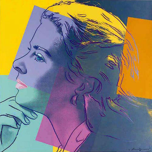 Andy Warhol - Herself from ingrid bergman