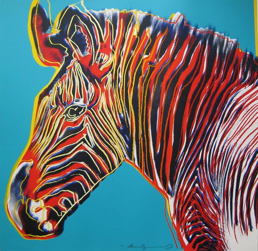 Andy Warhol - Zebra