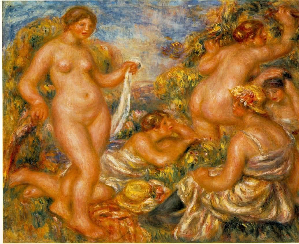 Auguste Renoir - Bathing women 02