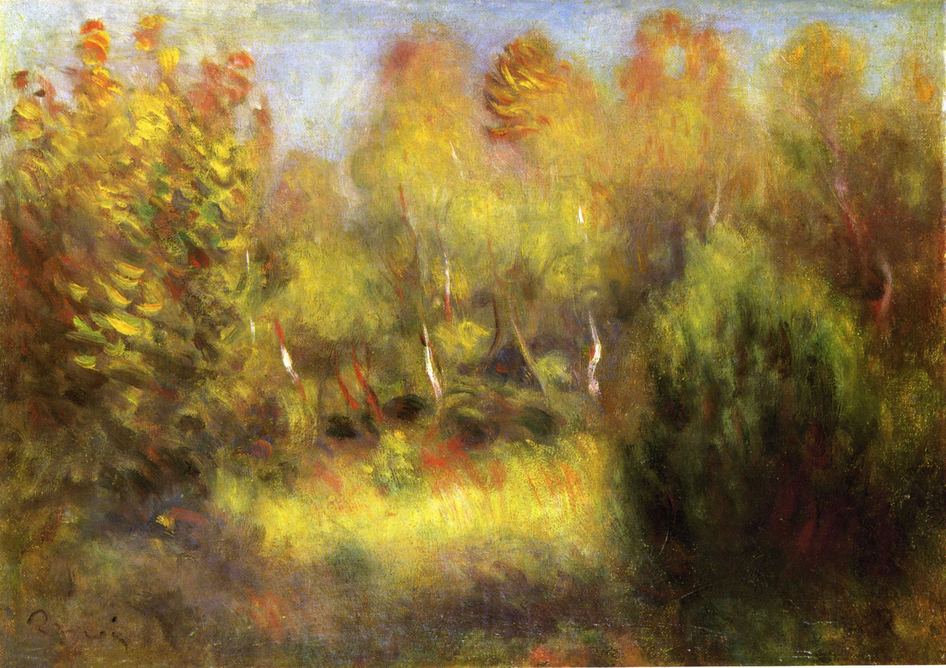 Auguste Renoir - La foret