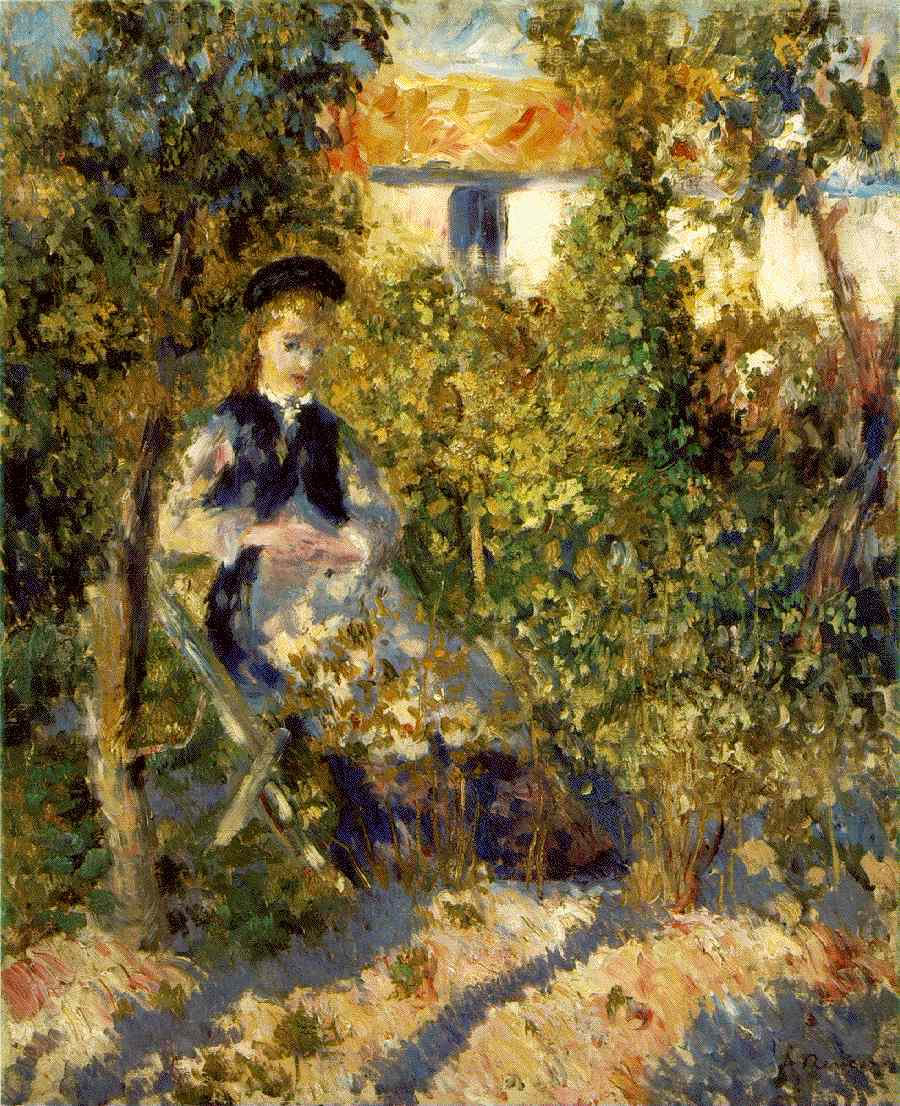 Auguste Renoir - Nini in the garden