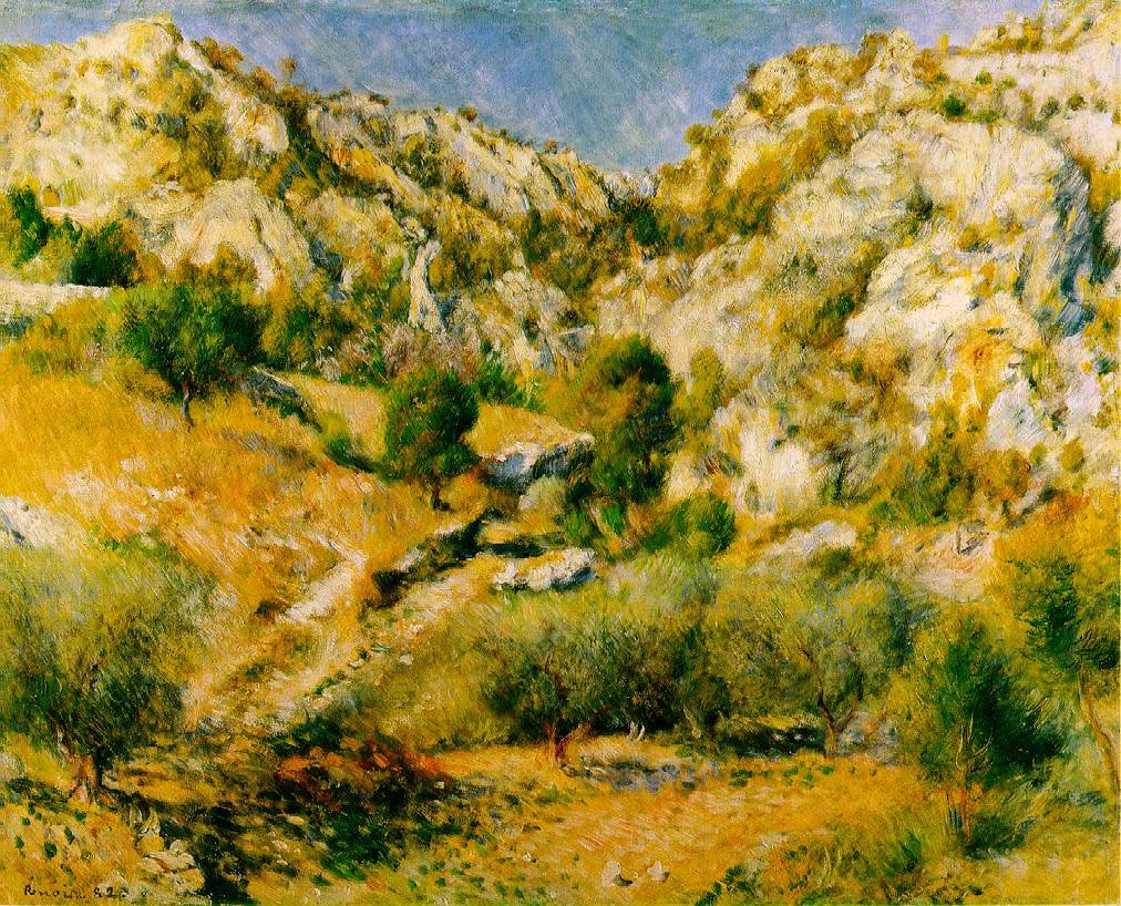 Auguste Renoir - Rocky crags at l'estaque