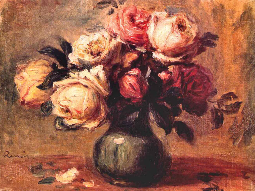 Auguste Renoir - Roses