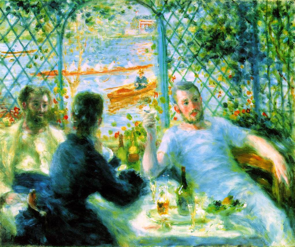 Auguste Renoir - The canoeists luncheon