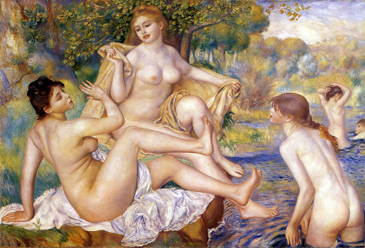 Auguste Renoir - The large bathers