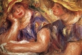 Auguste Renoir - Two women in blue blouses