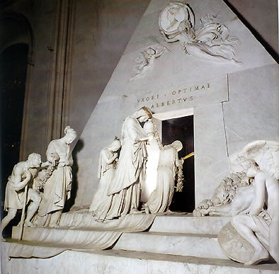 Canova Antonio - Monumento funebre a Maria Cristina d'Aaustria