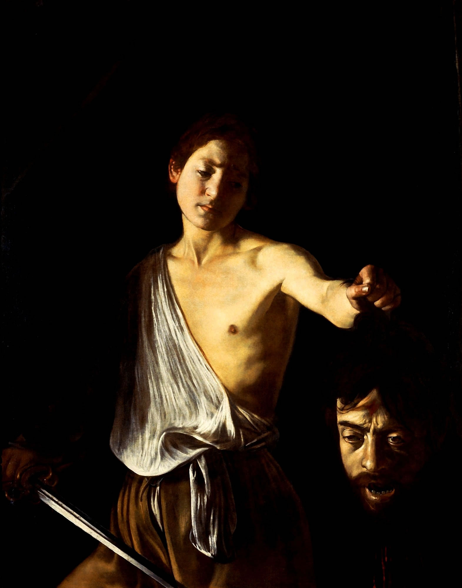 Caravaggio Michelangelo Merisi - David con la testa di golia