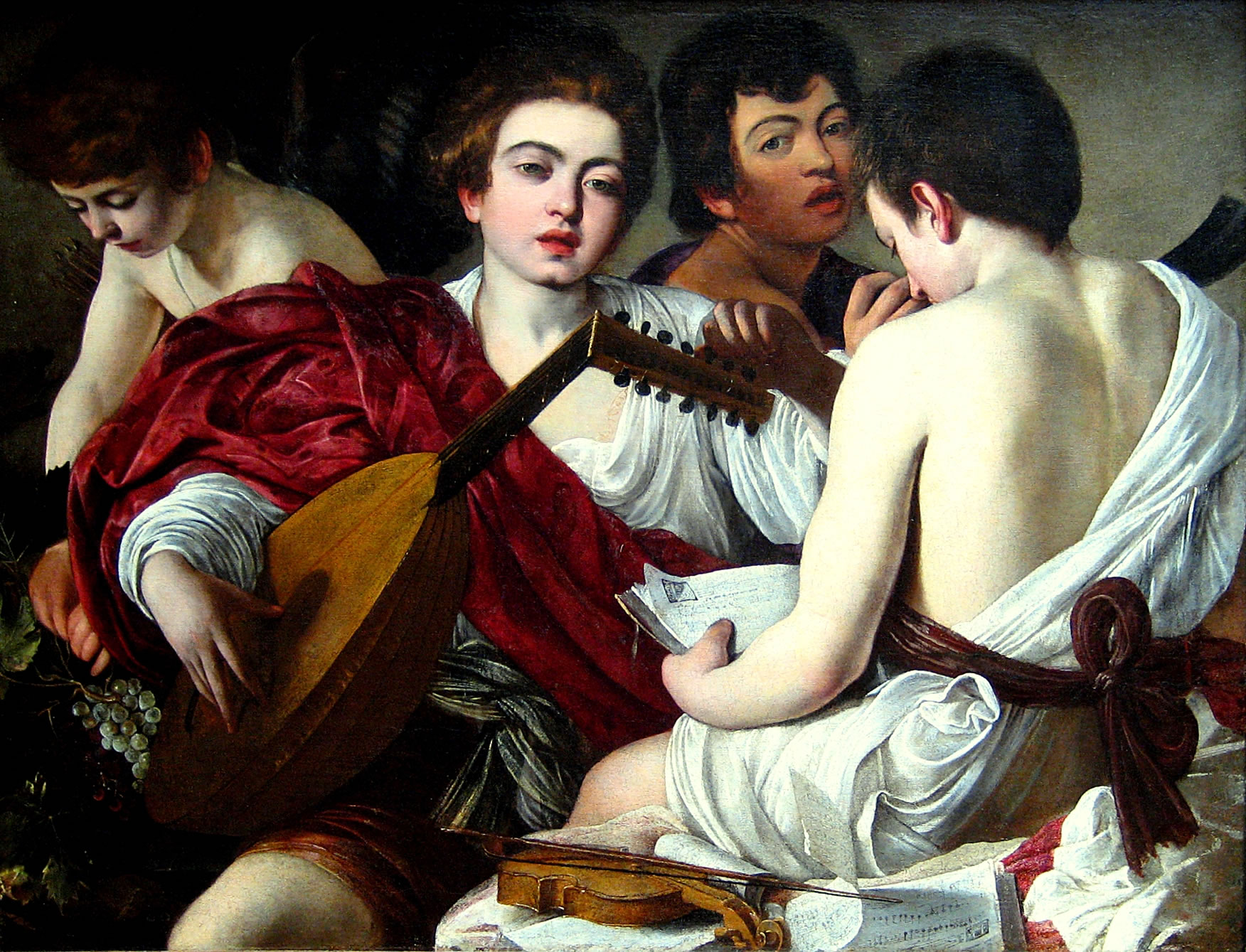 Caravaggio Michelangelo Merisi - I musici