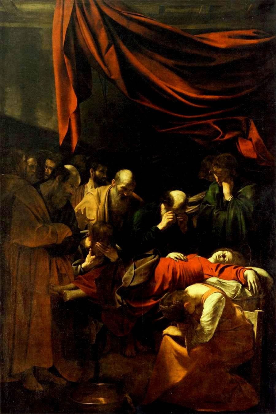 Caravaggio Michelangelo Merisi - La morte della vergine