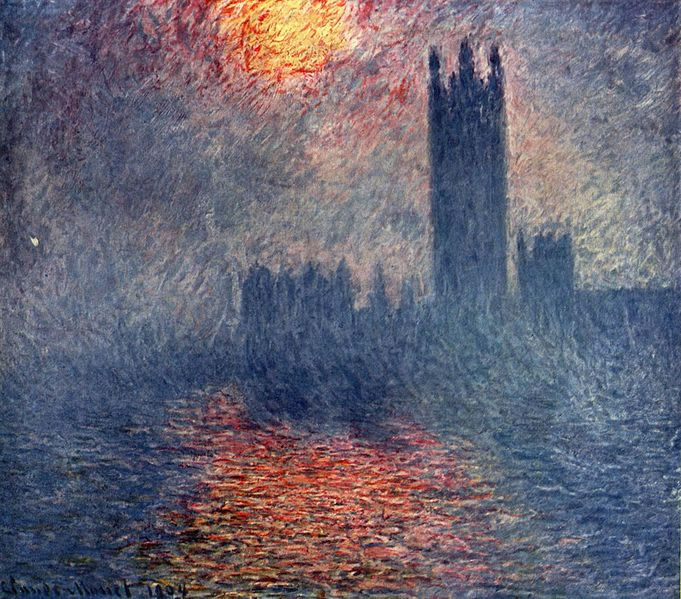 Claude Monet - Il parlamento di londra