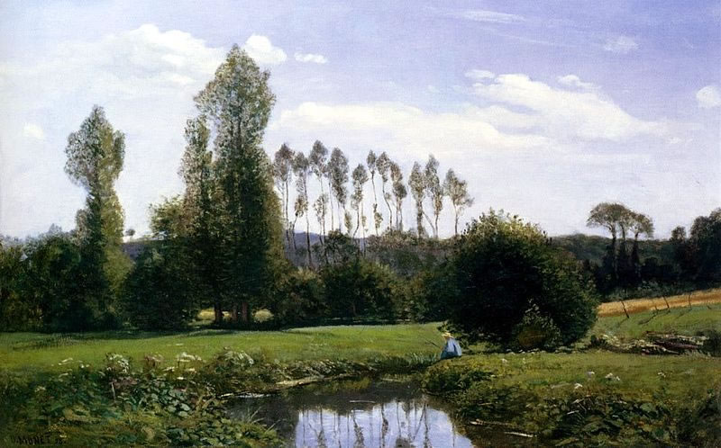 Claude Monet - Veduta di rouelles