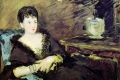 Edouard Manet - Isabelle Lemonnier seduta