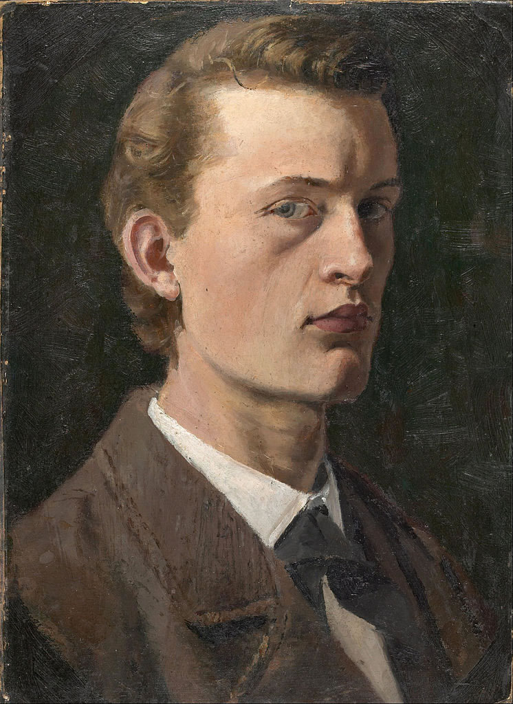 Edvard Munch - Self portrait
