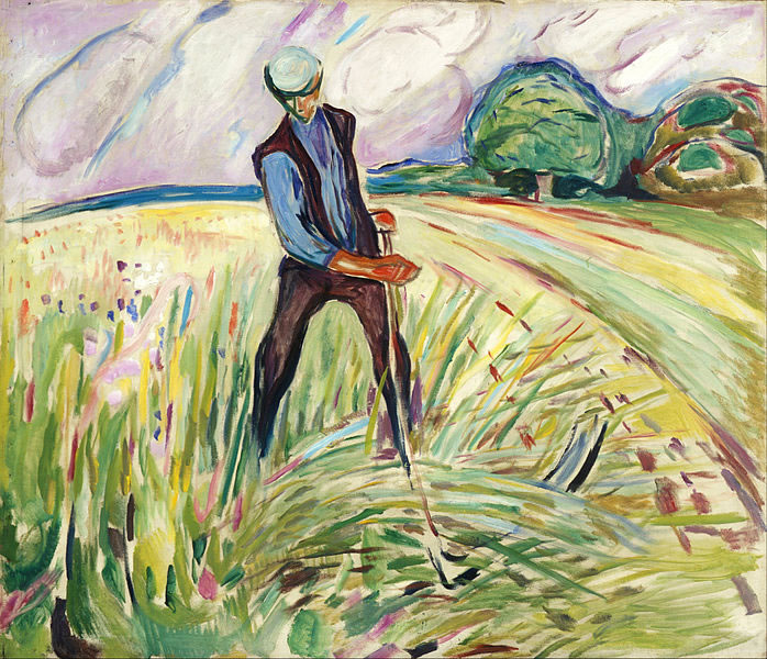 Edvard Munch - The haymaker