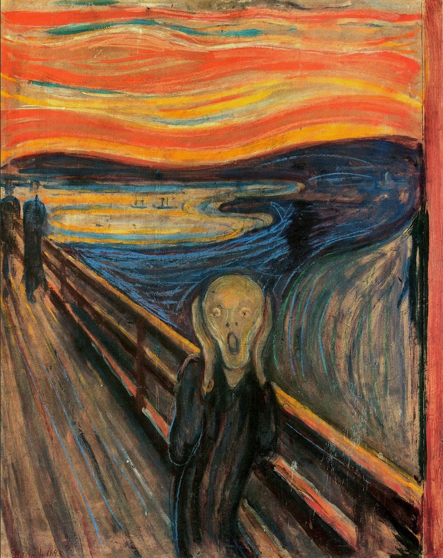 Edvard Munch - The scream l'urlo 02