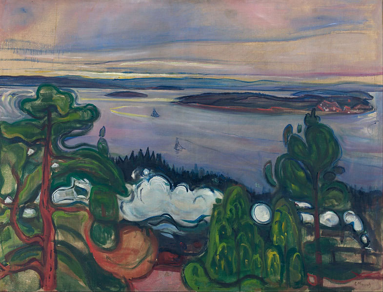 Edvard Munch - Train smoke