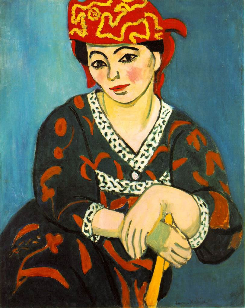 Hhenri Matisse - Madras rouge the red turba