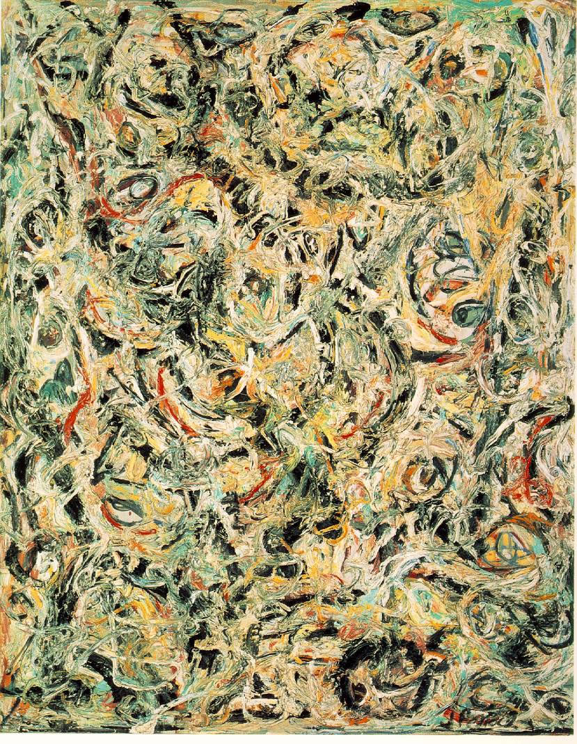 Jackson Pollock - Eyes in the heat