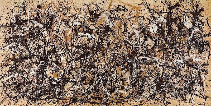 Jackson Pollock - Ritmo d'autunno autumn rhythm number 30