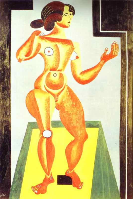 Joan Mirò - Standing nude