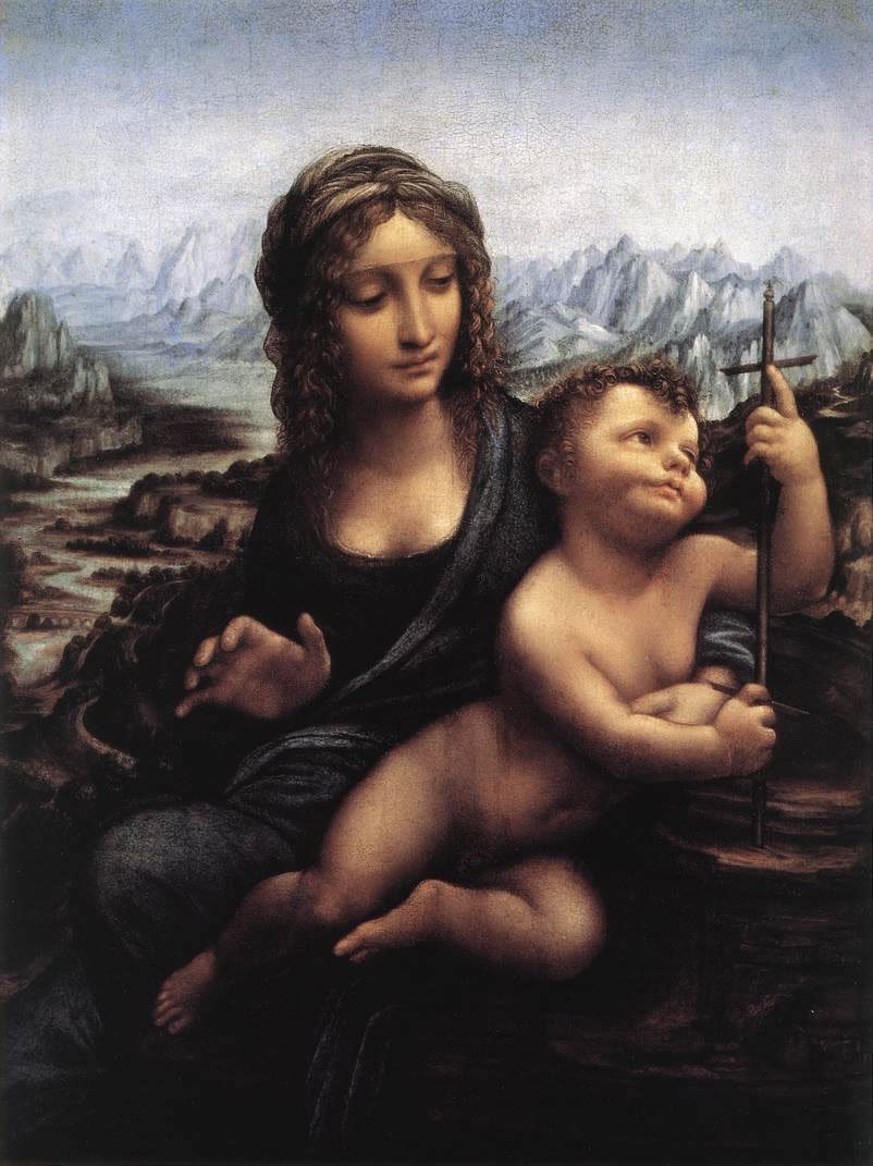 Leonardo Da Vinci - Madonna dei fusi
