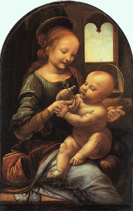 Leonardo Da Vinci - Madonna di benois