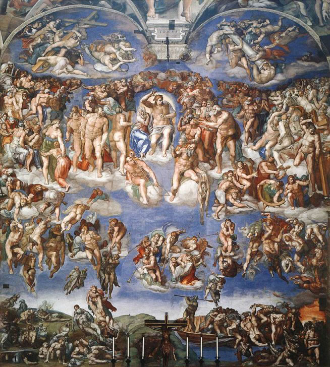 Michelangelo Buonarroti - Giudizio universale