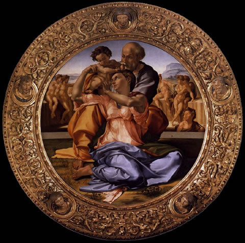 Michelangelo Buonarroti - Tondo doni