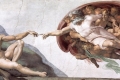 Michelangelo Buonarroti - Creation of Adam 02