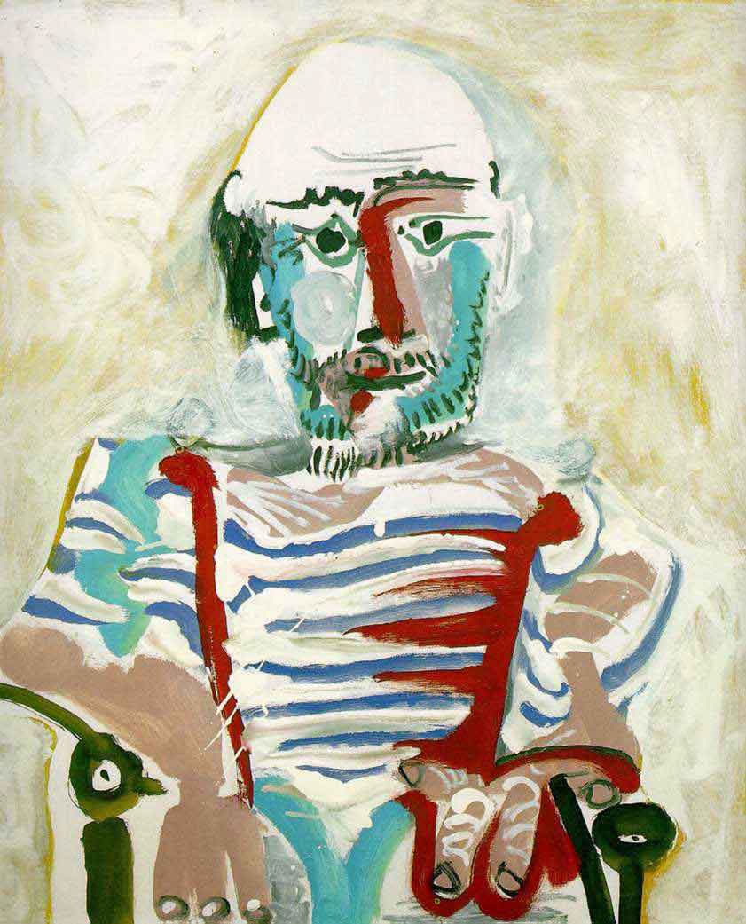 Pablo Picasso - L'homme assis