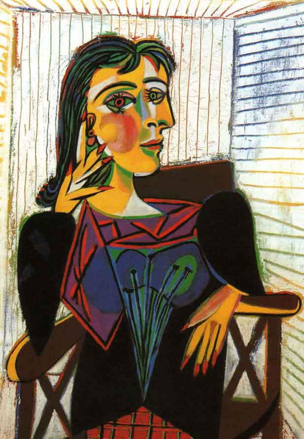 Pablo Picasso - Portrait de dora maar