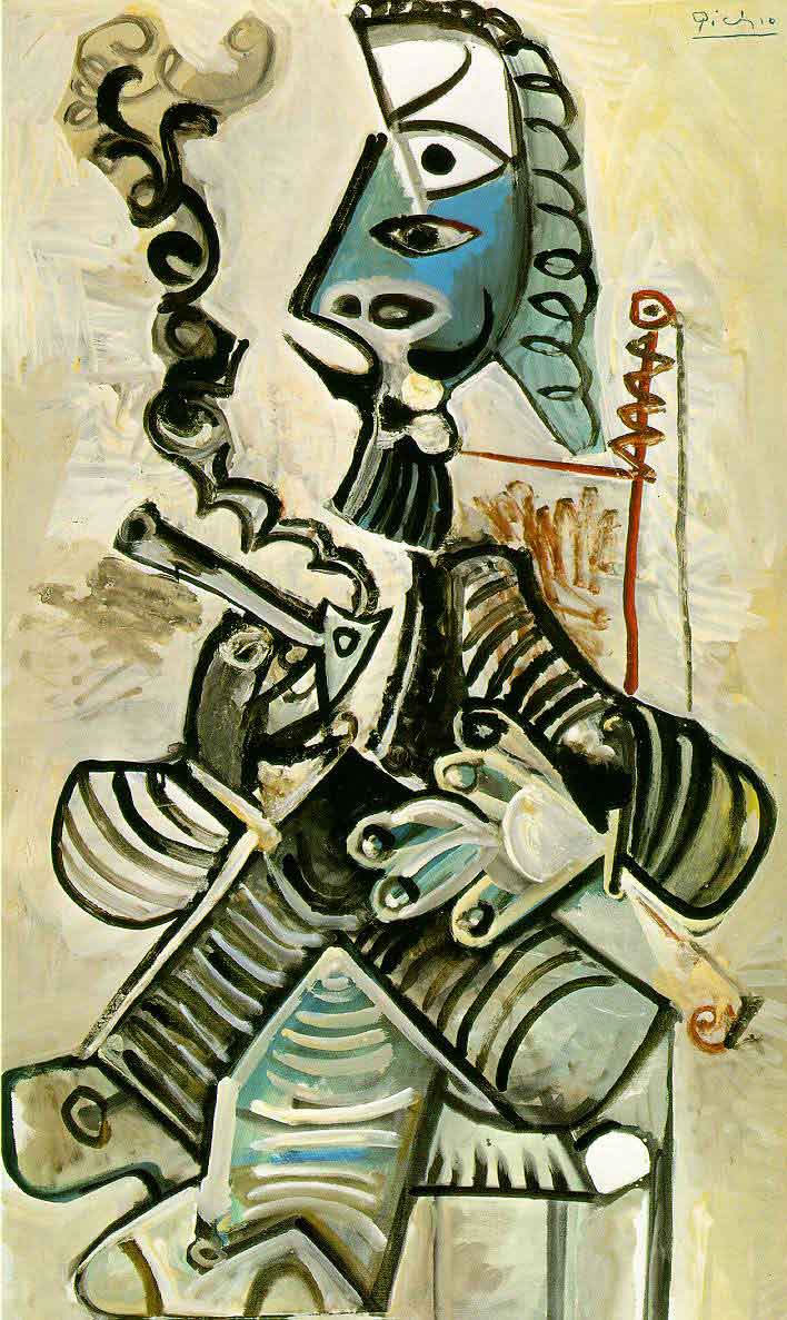 Pablo Picasso - L'homme a la pipe