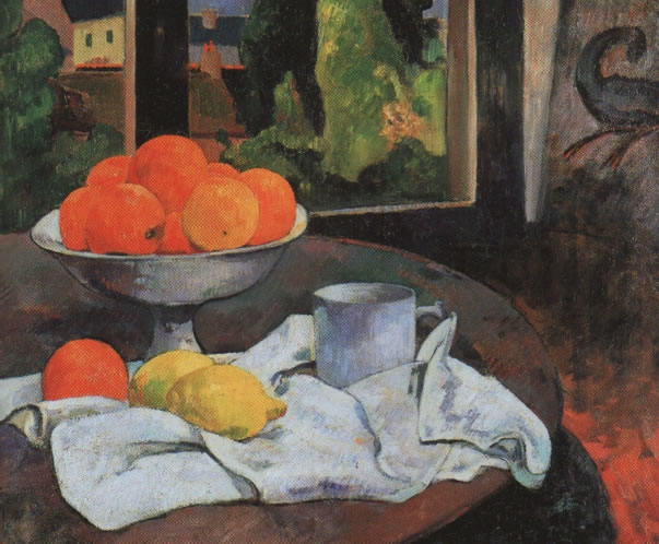 Paul Gauguin - Still life with fruit and lemons