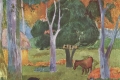 Paul Gauguin - Landscape on la dominique