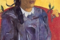 Paul Gauguin - Woman with a flower