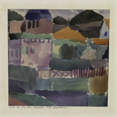 Paul Klee - In den hausern von st germain