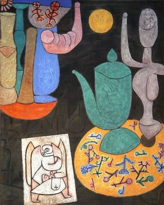 Paul Klee - Ohne titel letztes stillleben