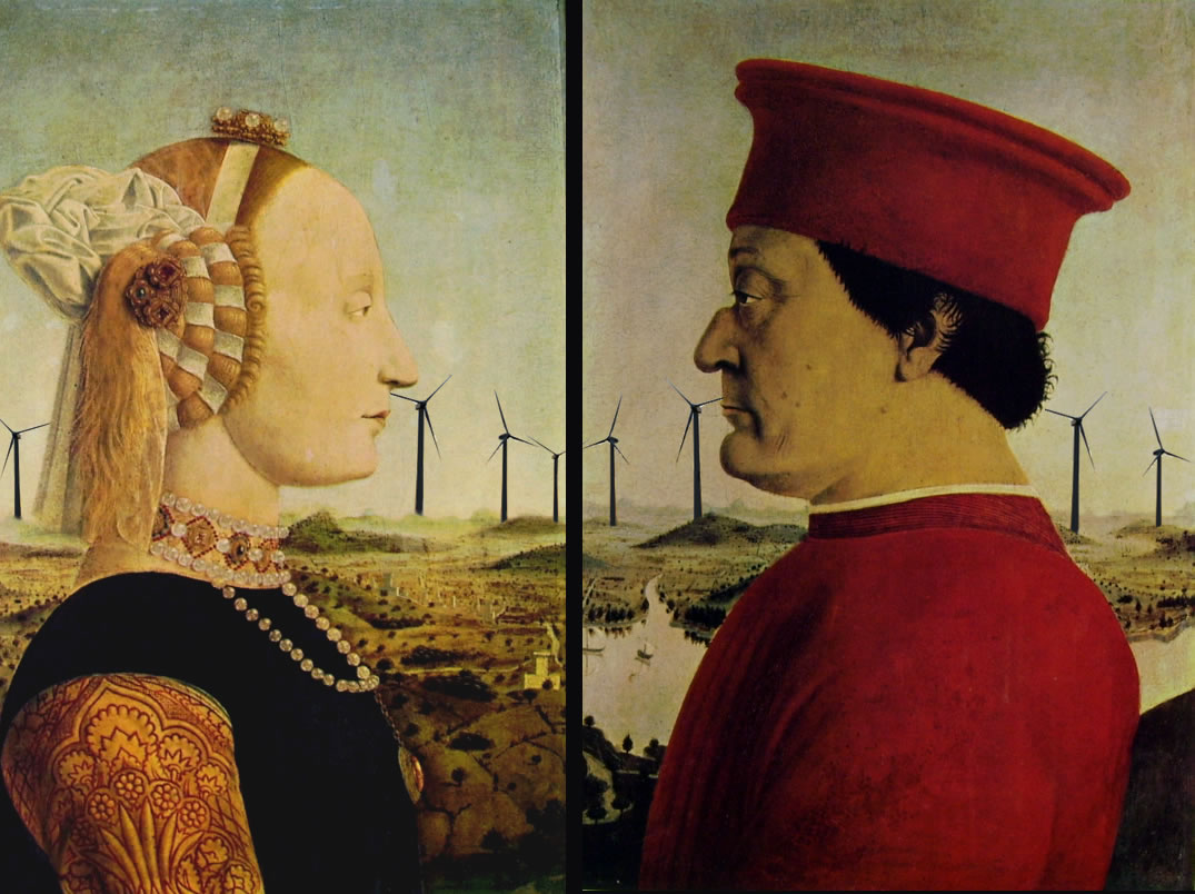 Piero Della Francesca - Dittico dei duchi di urbino