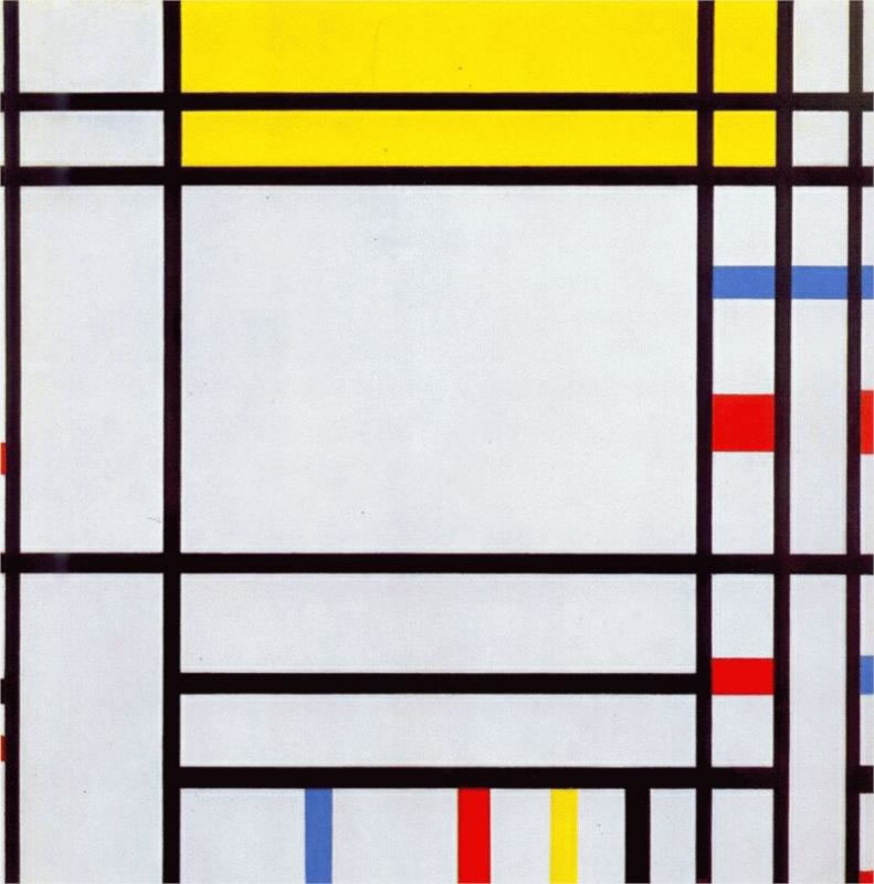 Piet Mondrian - Place de la concorde