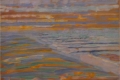 Piet Mondrian - View from the dunes with beach and piers