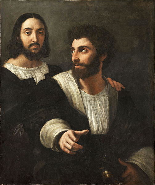 Raffaello Sanzio - Autoritratto con un amico