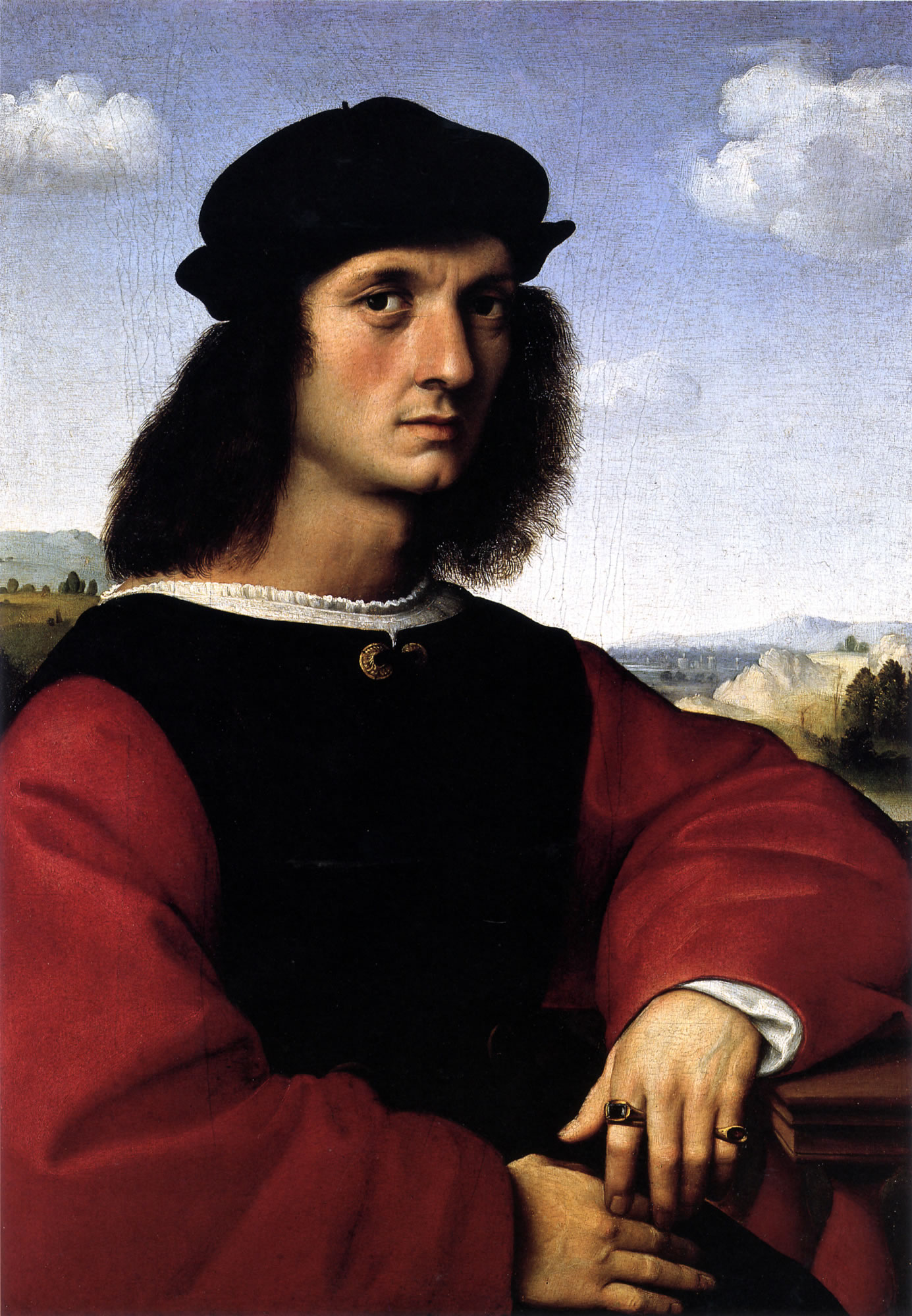 Raffaello Sanzio - Ritratto di Agnolo Doni