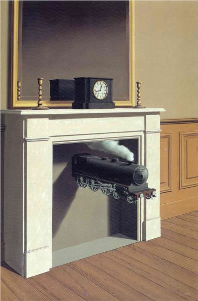 Renè Magritte - Time transfixed