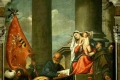 Tiziano Vecellio - Madonna con santi e membri della famiglia pesaro
