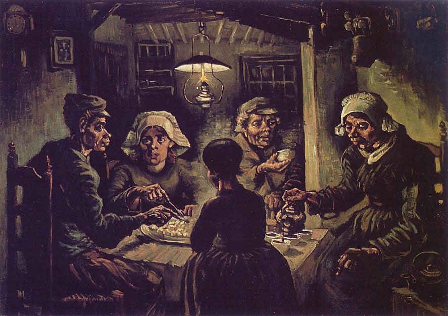Vincent Van Gogh - The potato eaters