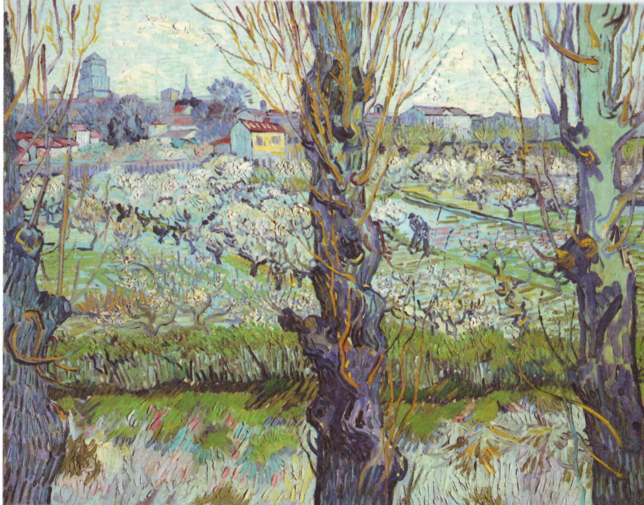 Vincent Van Gogh - Blick auf arles